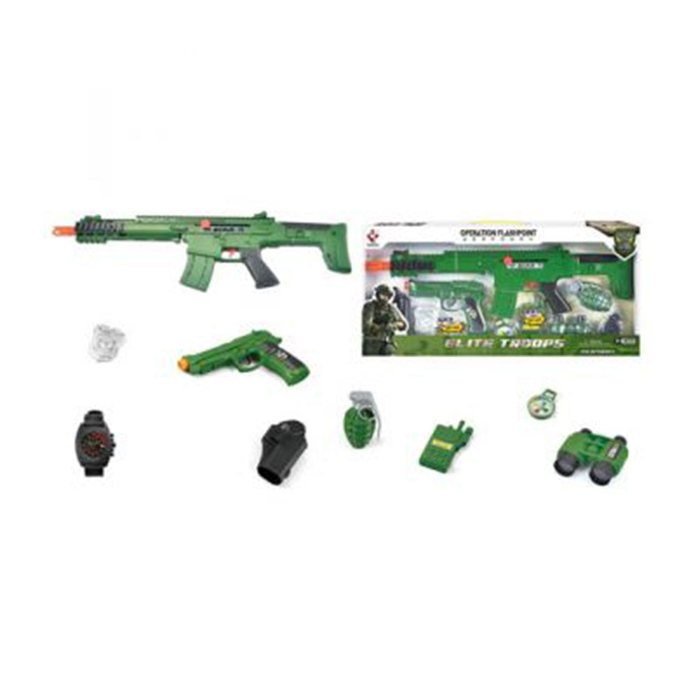 Elite Troops Weapon Playset 9pcs