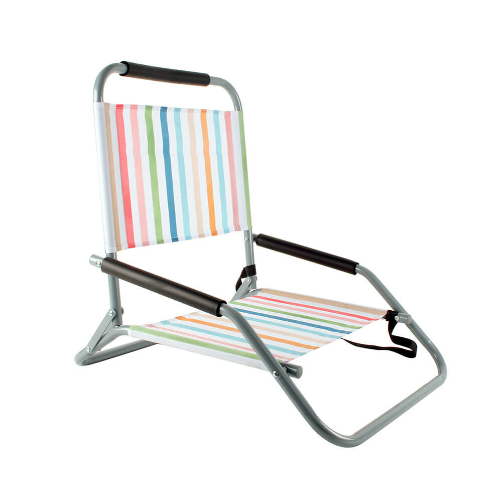 Silla de playa plegable (60x58x50cm)