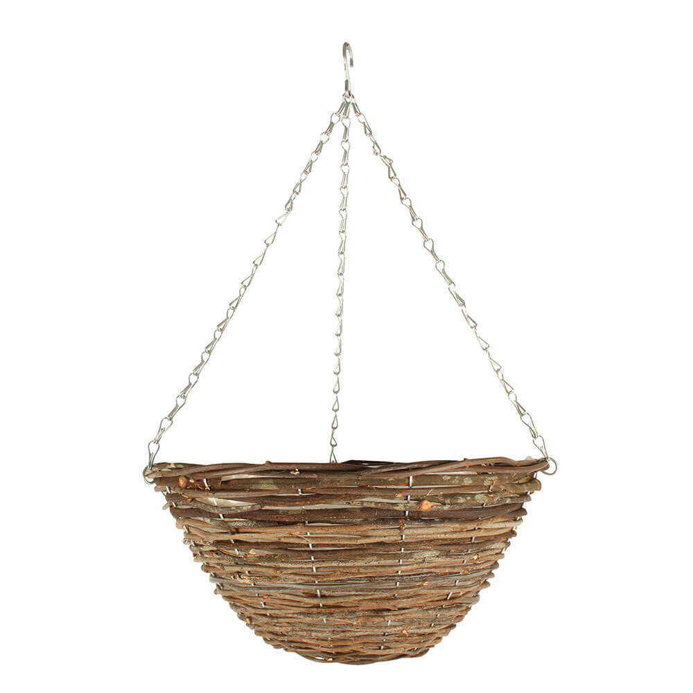 Rattan hangende mand (donker)