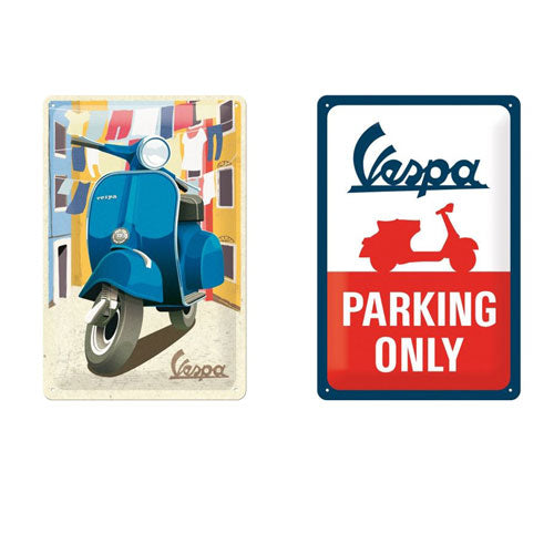 Nostalgic-Art Vespa Medium Sign (20x30cm)