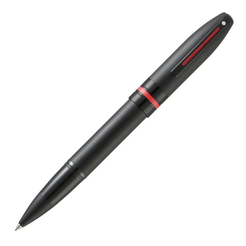 Ikon Rollerball Pen w/ Glossy Black PVD Trim