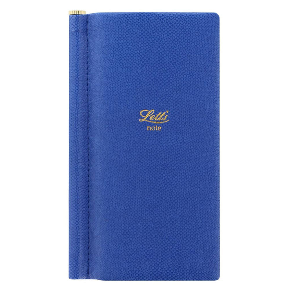 Letts Legacy Slim Pocket Notebook mit goldenem Stift