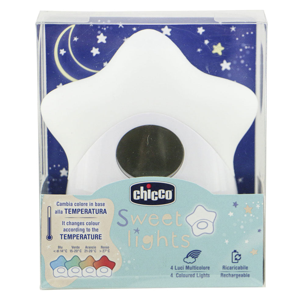 Chicco Star Night Light USB温度計