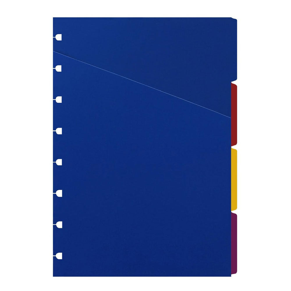 Filofax Notebook Index de couleur 4pk