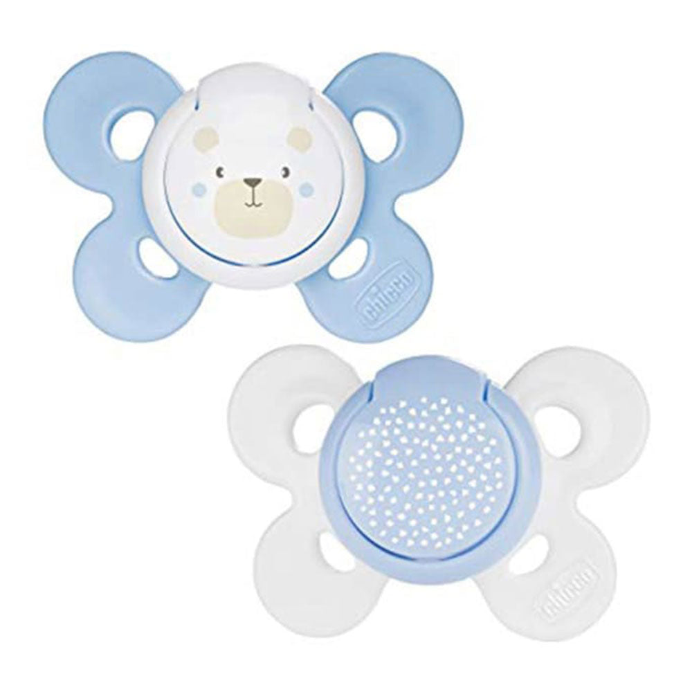 Chicco Physio Comfort Silicone Pacifier 2PK (0-6MOS)