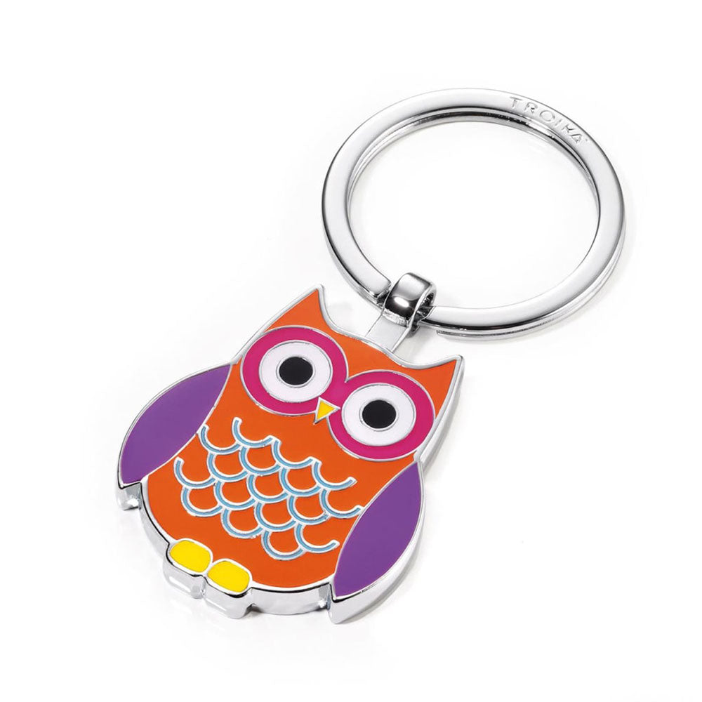 Troika Owl Keying Multicolored