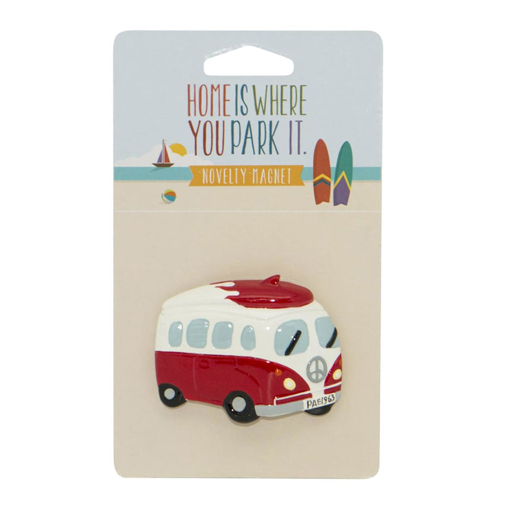 Dakota Camper Van with Surfboard Magnet