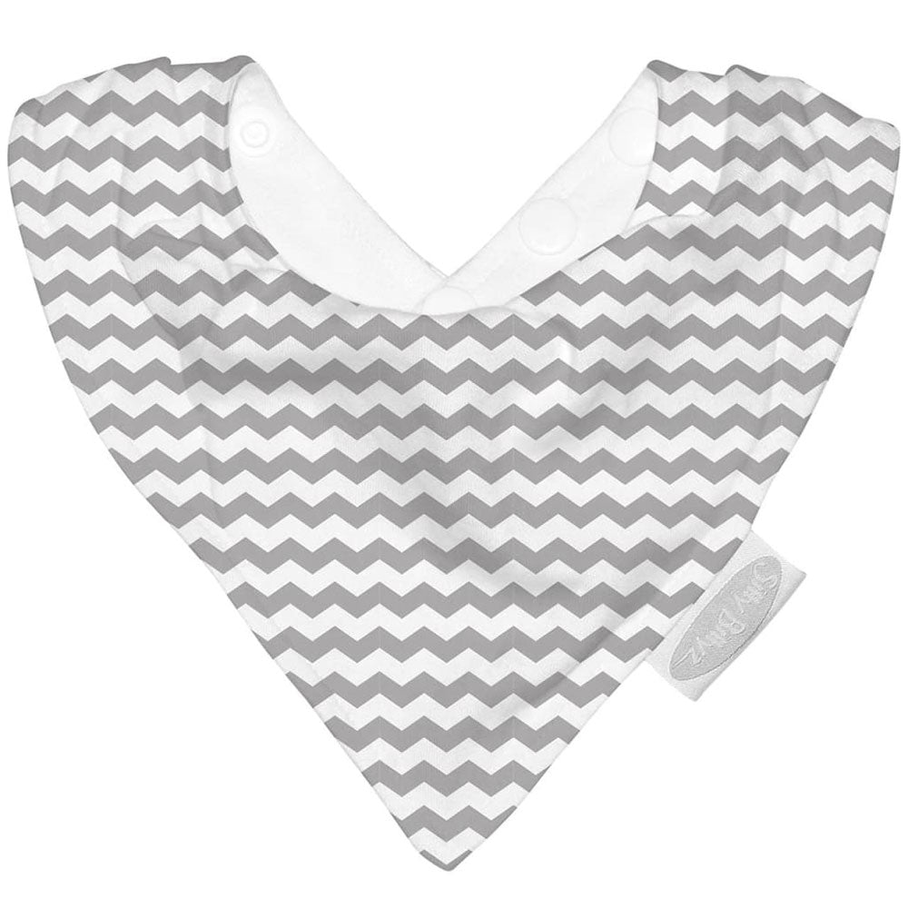 Silly Billyz Jersey Chevron Bandana Bib