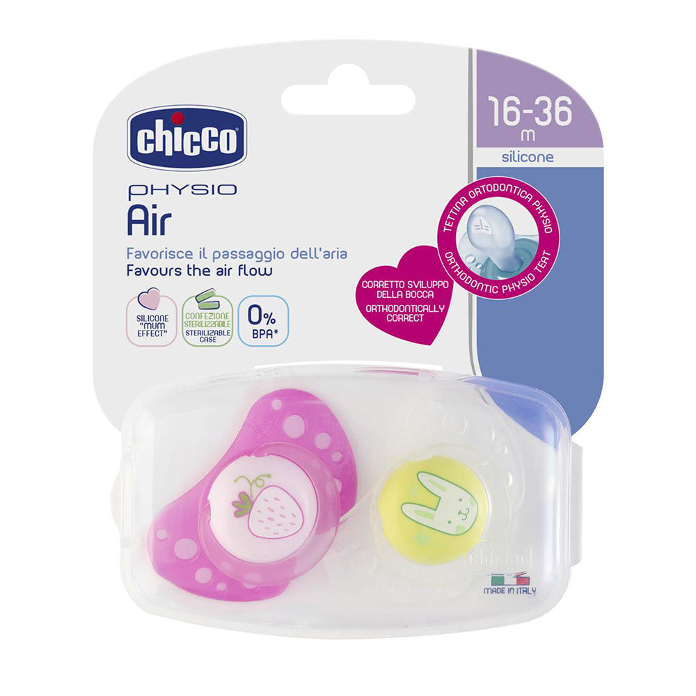 Chicco Soother Physio Air 16-36ヶ月2pk