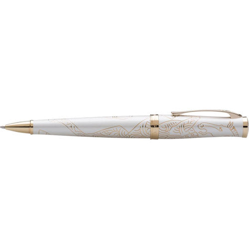 Year of the Horse Sauvage 23CT Lacquer Ballpen (White)