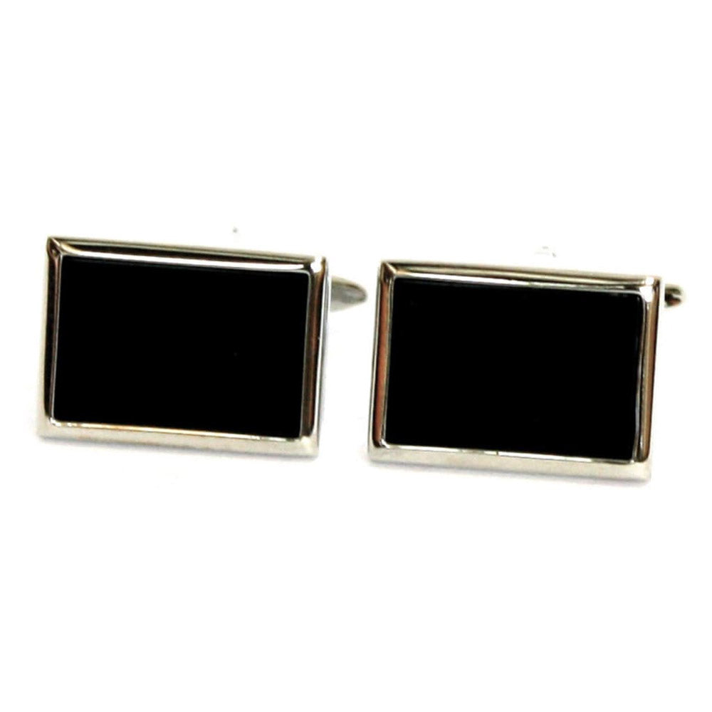 Onyx Button Cufflinks (Black)