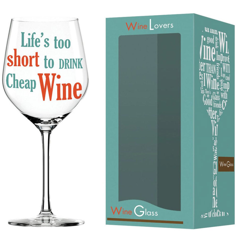 Wine Lover Life Wine Glass