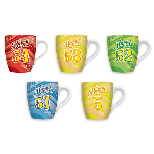 Birthday Happy 50s Celebration Mug