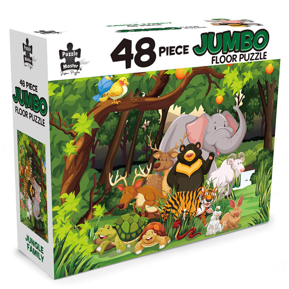 Puzzle da pavimento jumbo 48pcs