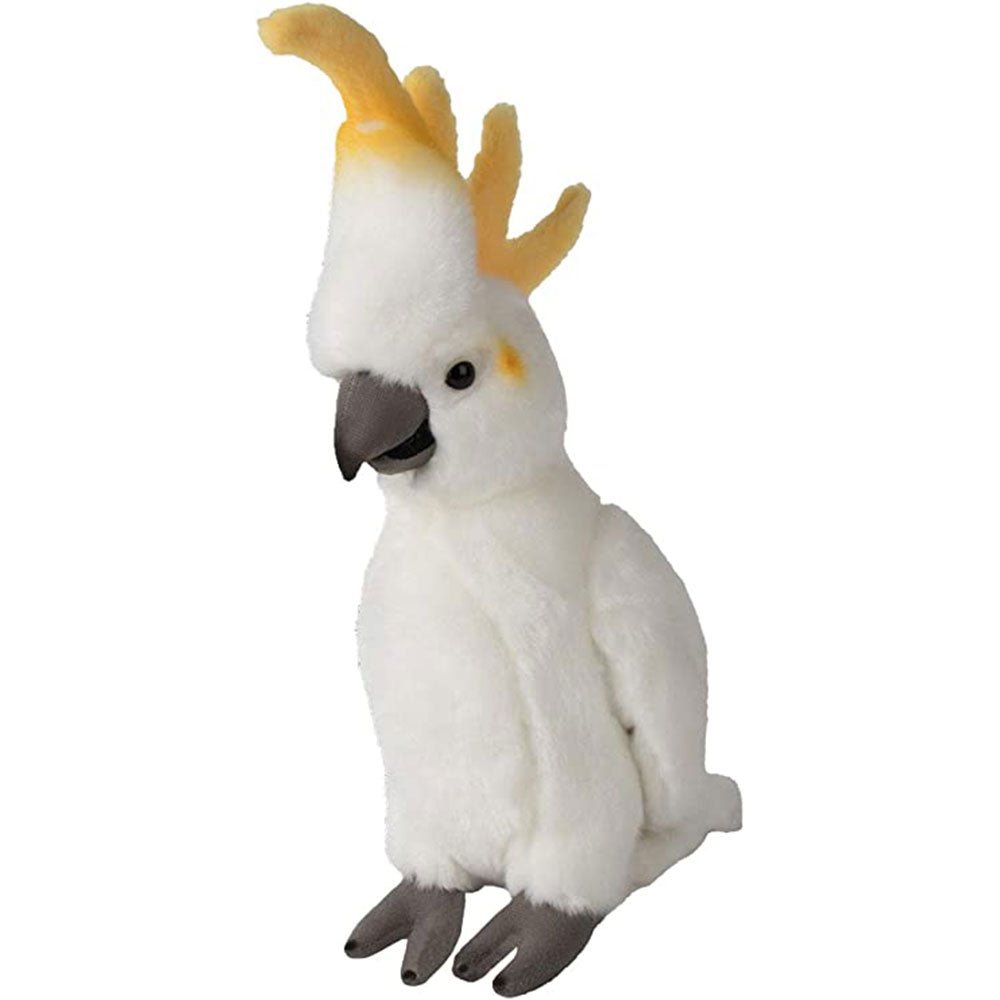 Eco Buddies cockatoo plysch leksak 25 cm