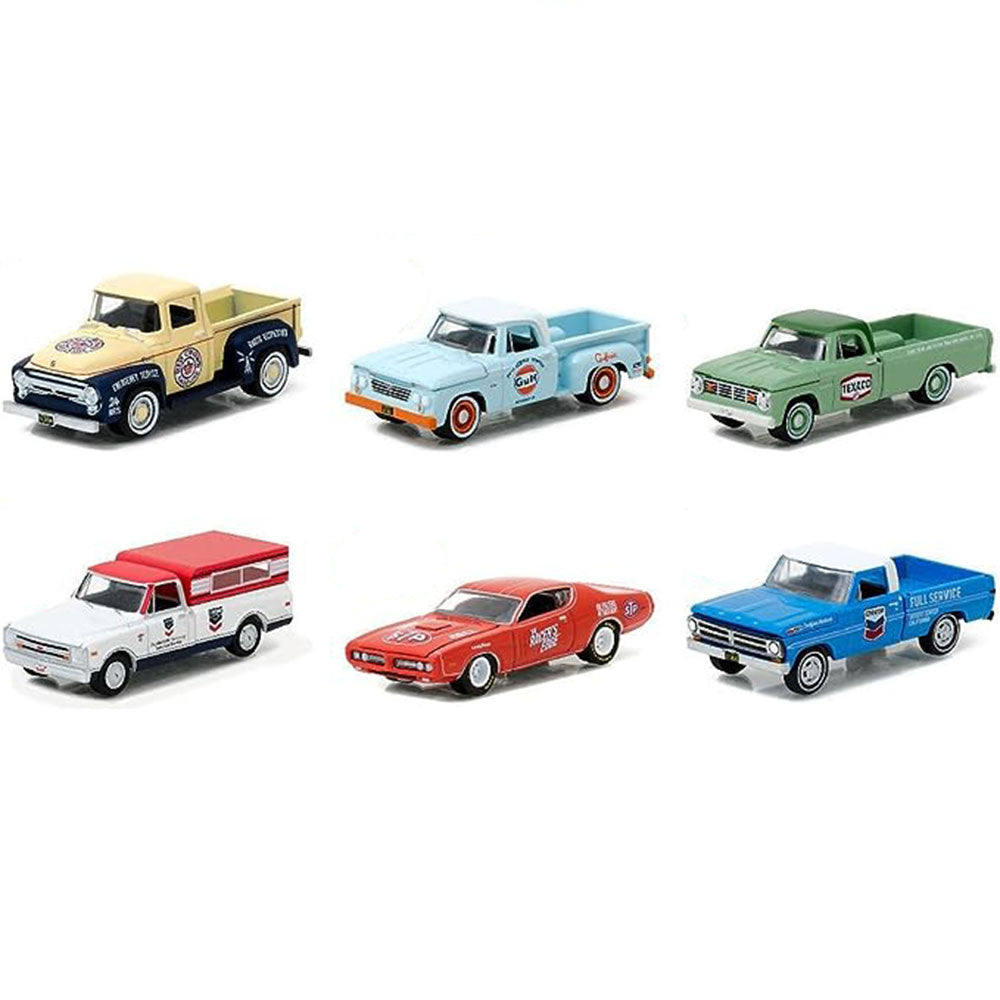 Shell 1971 Running on Empty Datsun 240Z 1:64 Scale 6pcs