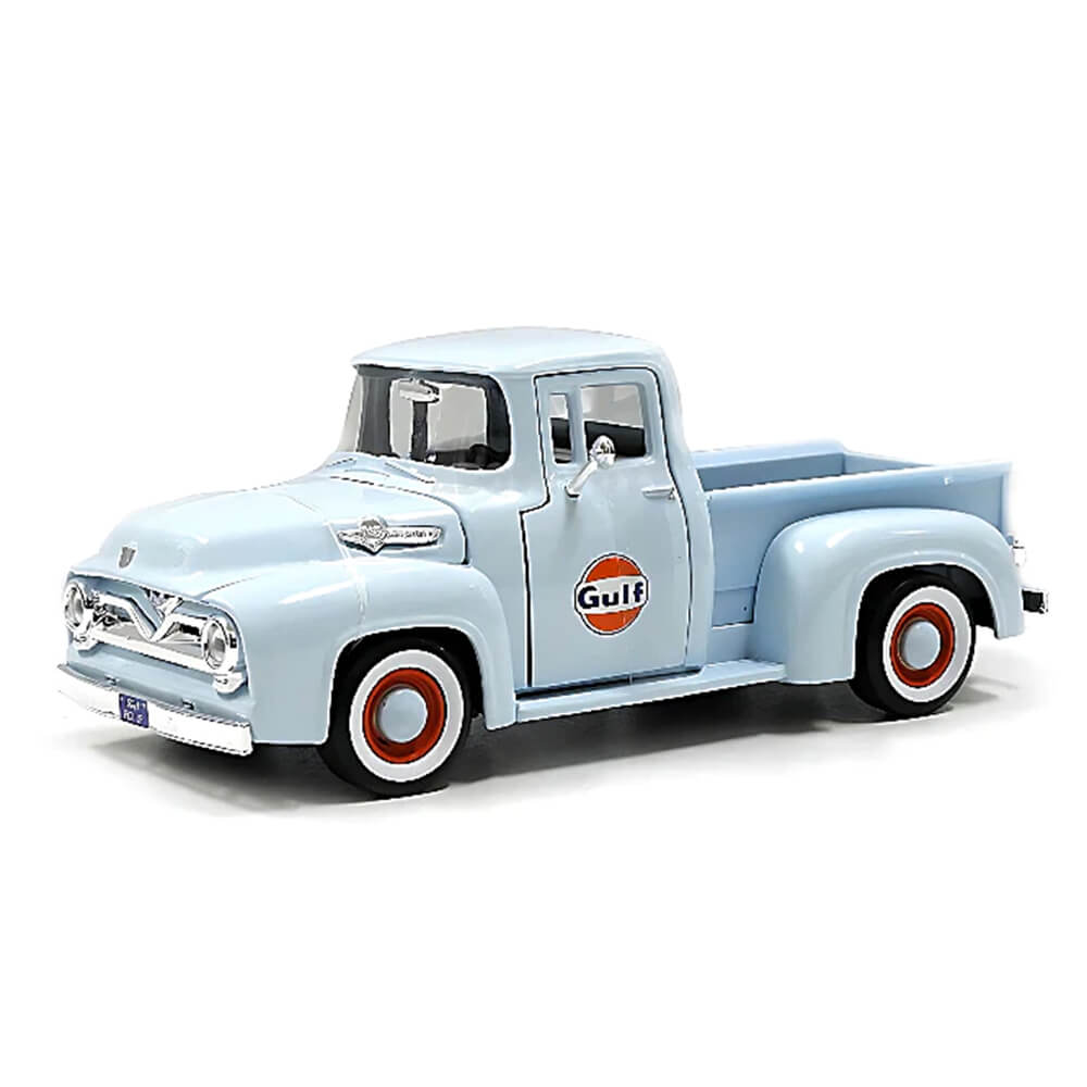 1955 Ford F-100 Gulf Pickup 1:24 Escala