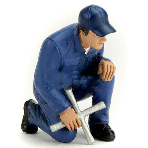 Mechanic Juan with Lug Wrench 1:18 Scale Figure