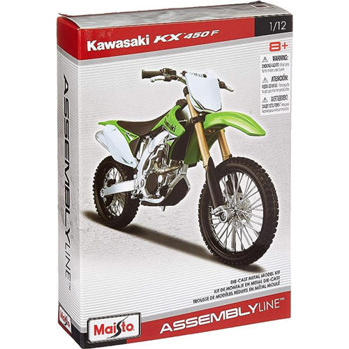 Kawasaki KX 450F Dirt Bike 1:12 Scale