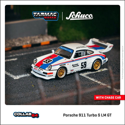 Porsche 911 Turbo S LM GT 12H Sebring 1993 #59 Diecast Car