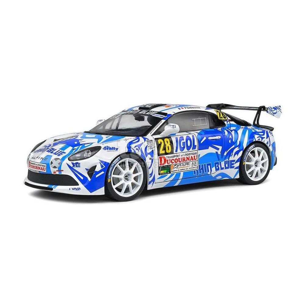 Alpine A110 Rallye Rallye du var 2021 1/18 skala model