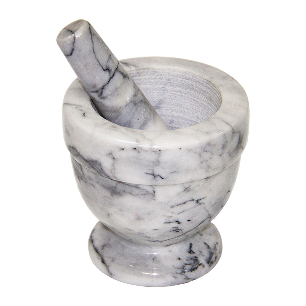 Integra Crey Marble Mortar & Pestle