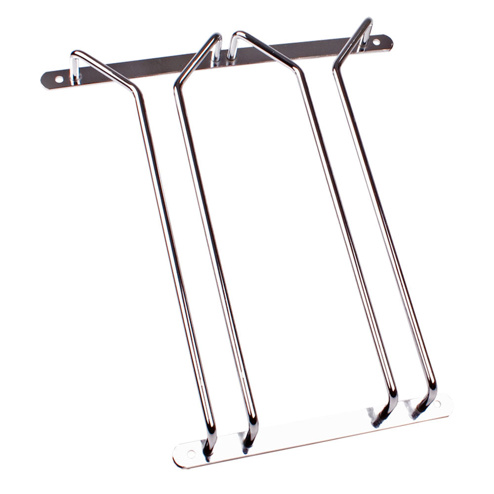 Bartender Glass Stemware Rack 28cm (Chrome)