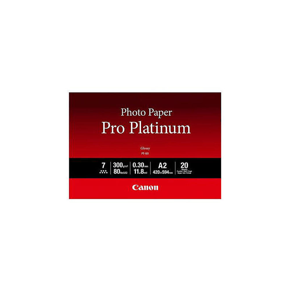 Papier photo Canon Pro Platinum 20pc