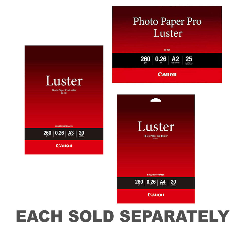 Canon Luster Photo Paper