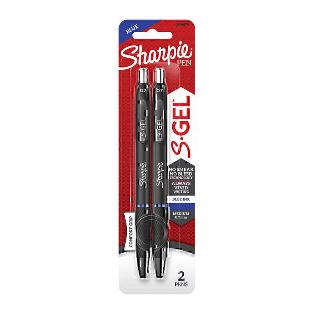 SHARPIE GEL RÉTRACTIVE SCO 0,7 mm 2pk (boîte de 6)