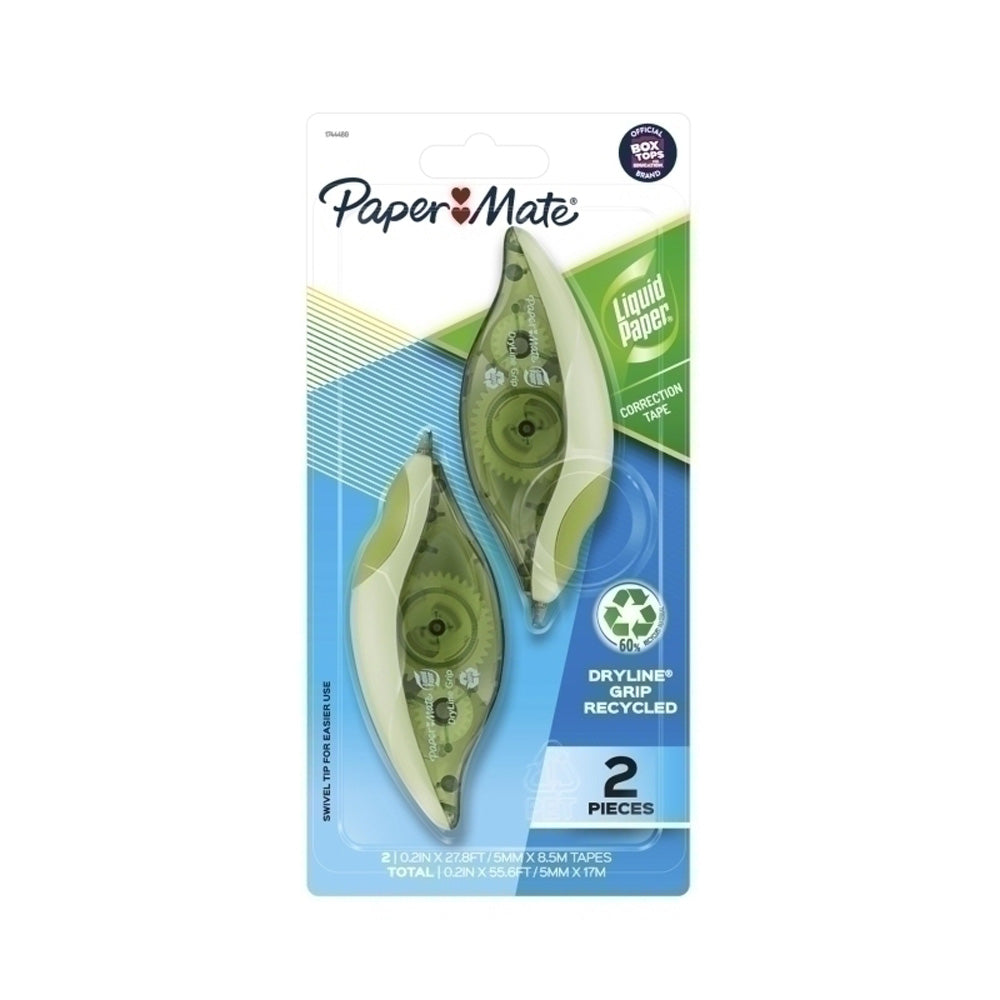 Paper Mate LP Dryline Grip Correctietape (doos van 6)