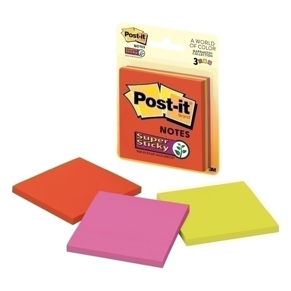 Post-it Super Sticky Notes (3x3in)