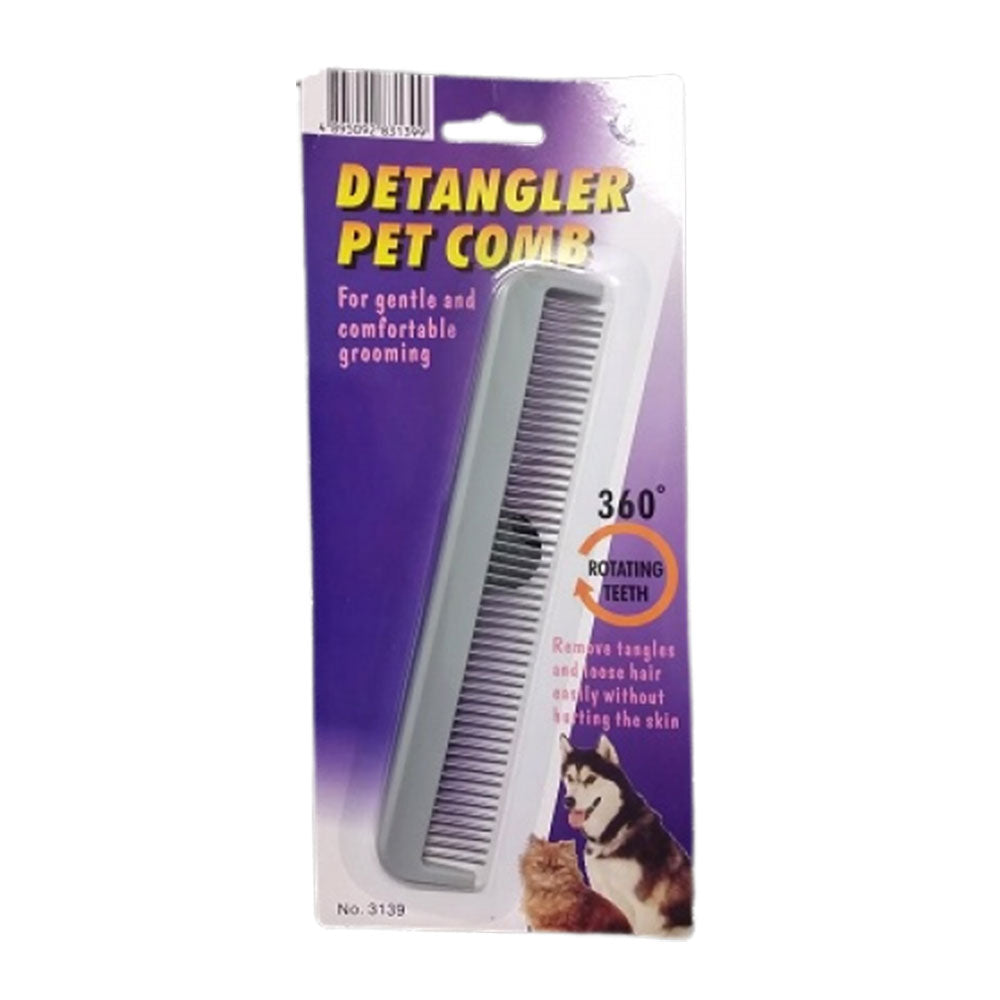 Unipet Detangler Pet Comb 18cm