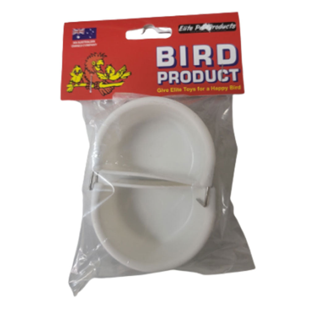 Elite -Haustier -Kunststoff -Vogelfutter 2pk