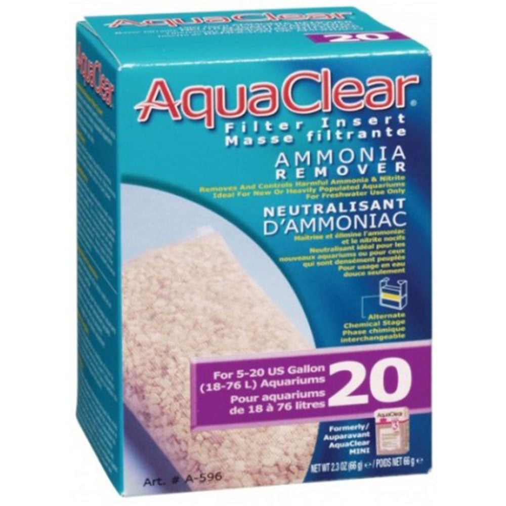 Retonnement d'ammoniac aquaclear