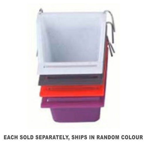 Plastic Rectangular Seedcup with Perch (1pc Random)