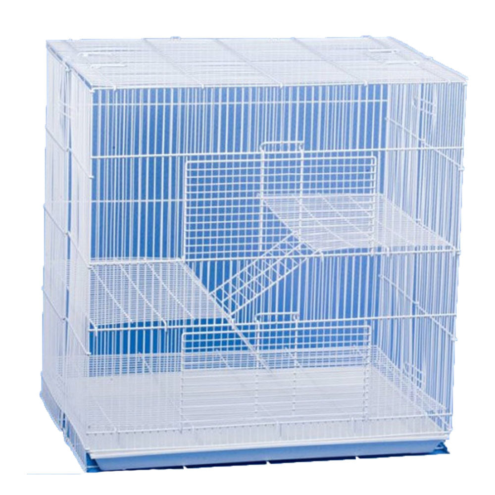 Rat Cage med 2 plattformar (75x45x61cm)