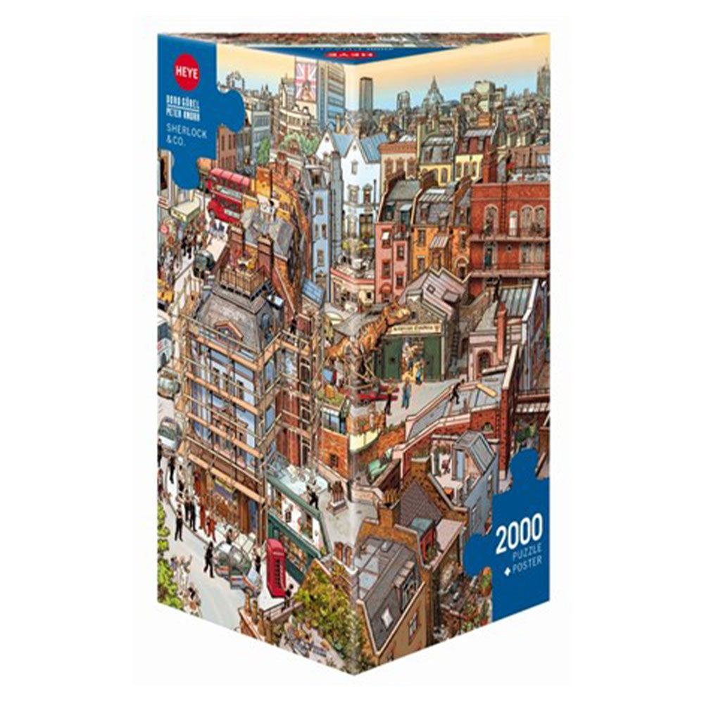 Heye triangolare puzzle puzzle 2000pcs