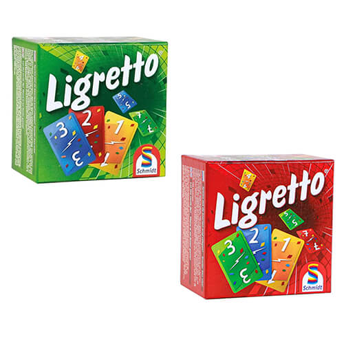 Ligetto gekleurde kaartspelset