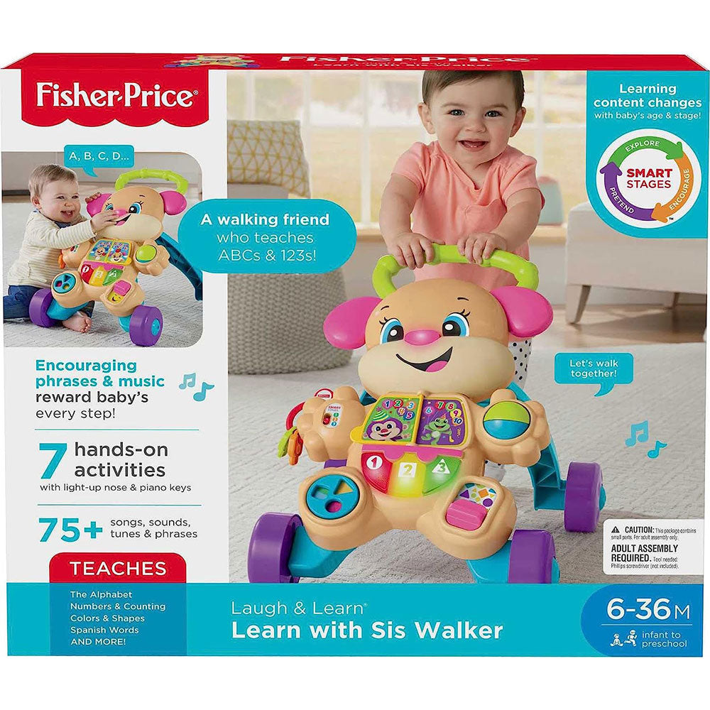 Fisher-Price Lach & Leer Puppy Walker