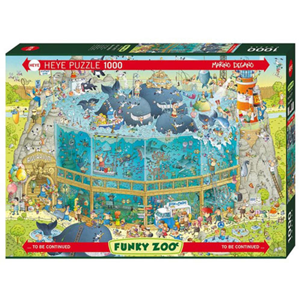 Heye Funky Zoo Jigsaw Puzzle 1000 stk