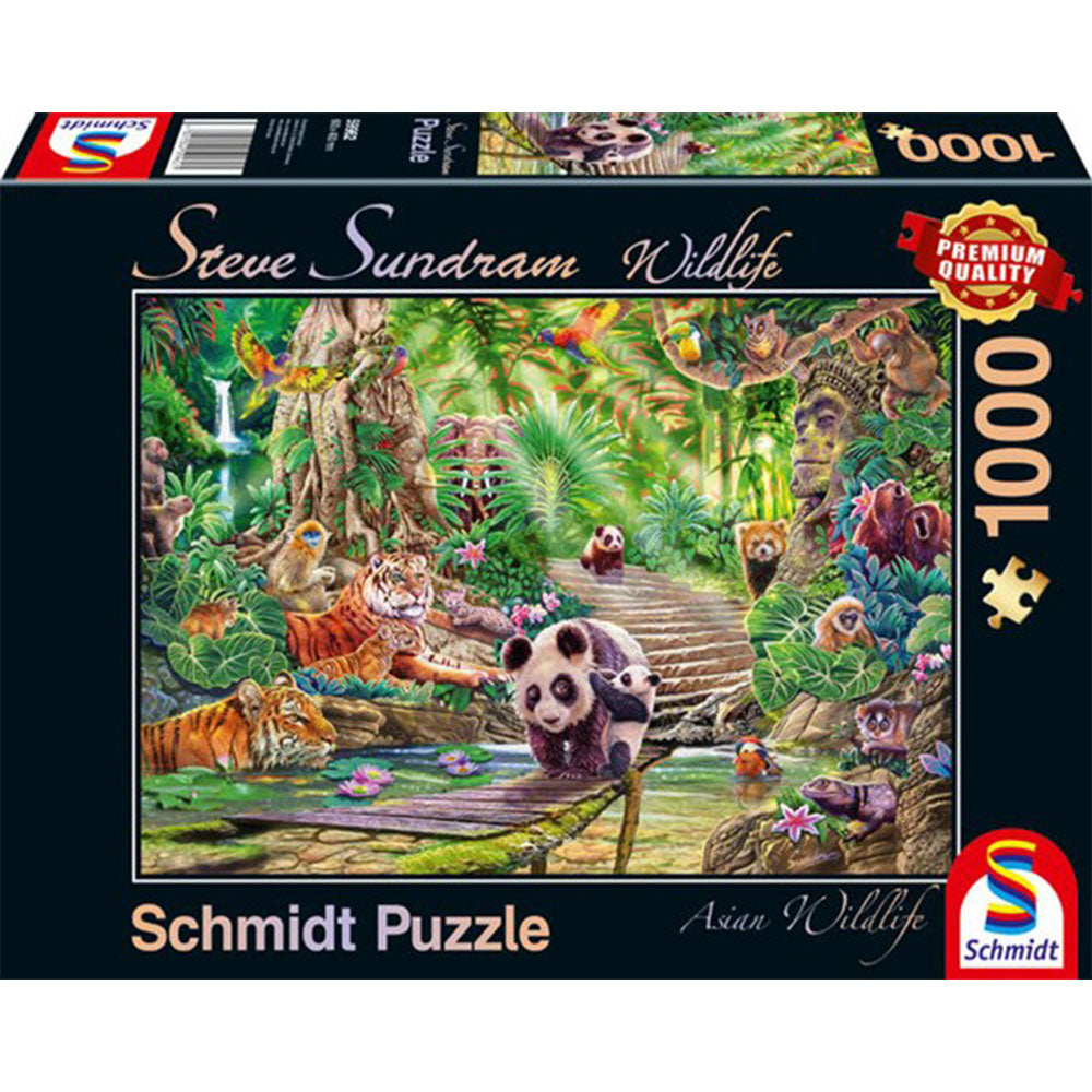 Schmidt Sundram Wildlife Puzzle 1000 stcs