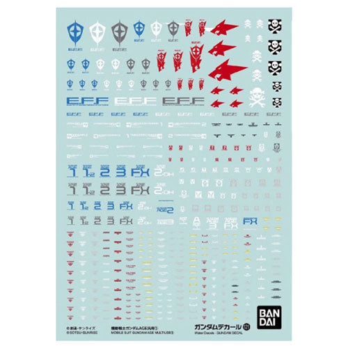 Bandai Mobile Suit Gundam Multiuse 1 Decal