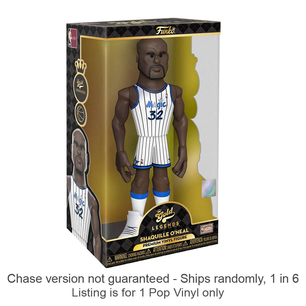 NBA: Shaquille O'Neal Vinyl Gold Chase Ships 1 en 6