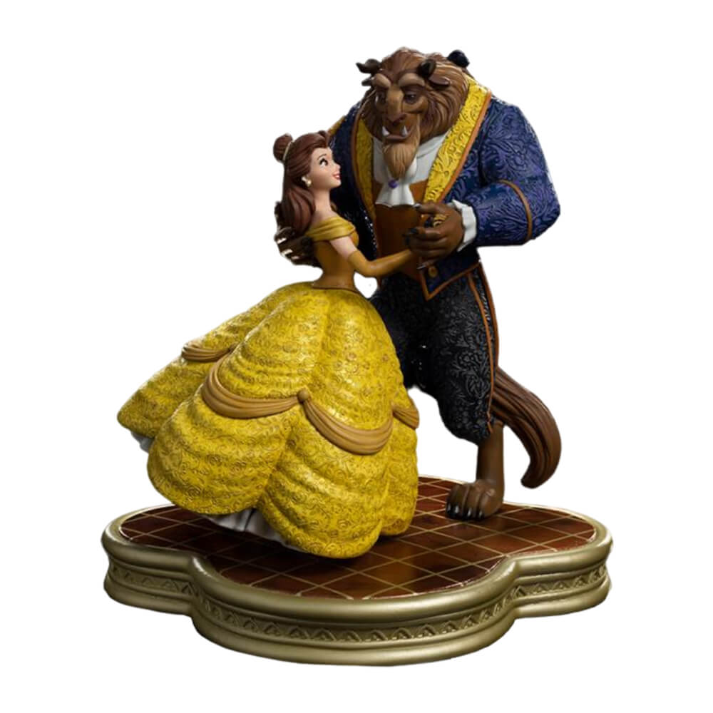 Beauty and the Beast 1991 Belle & Beast 1:10 skalstatyn