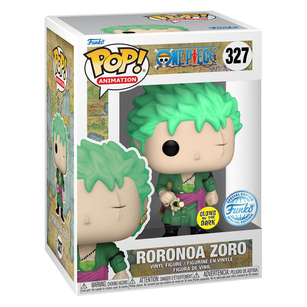 One Piece Roronoa Zoro US Exclusive Glow Pop! Vinyl