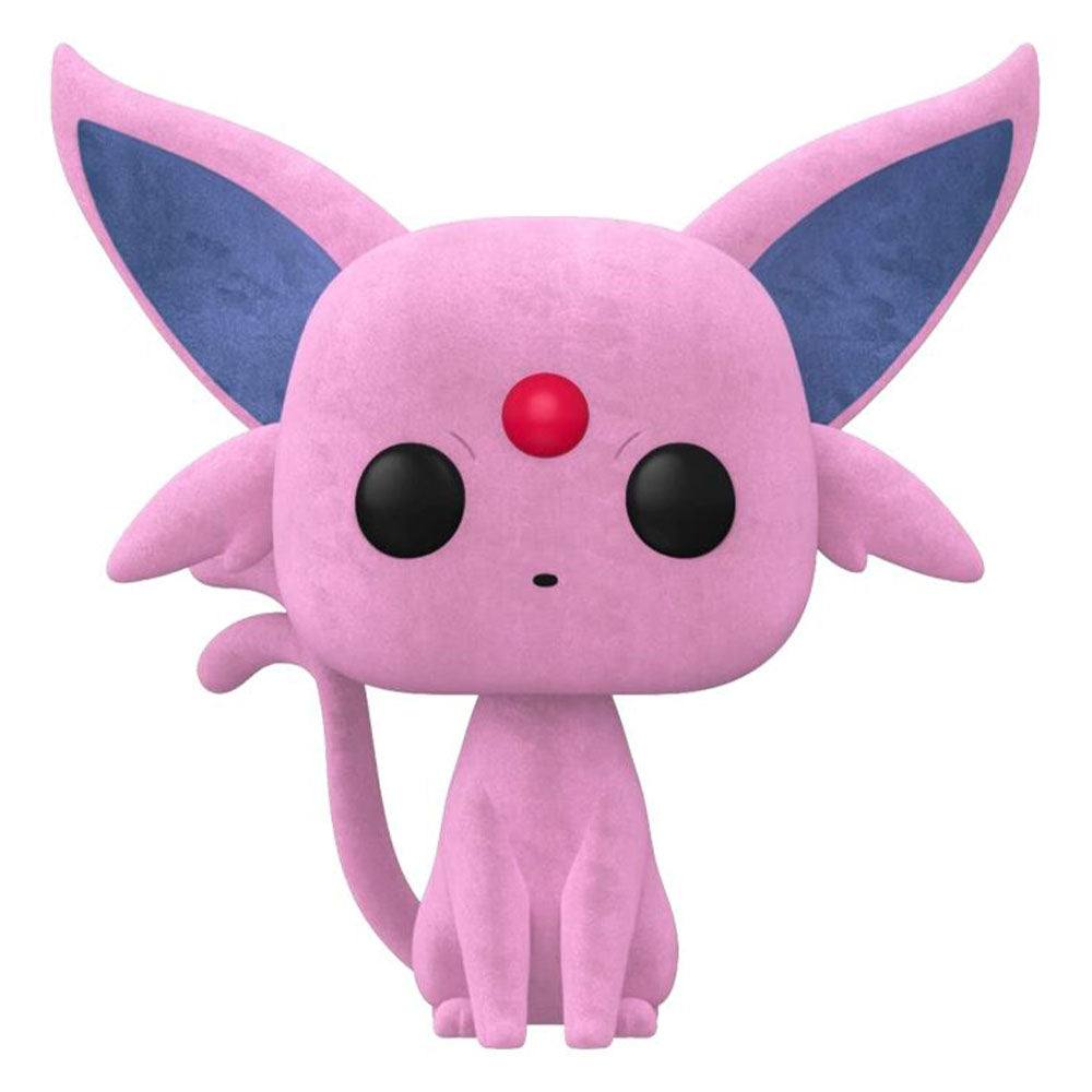 Pokemon Espeon Flocked Pop! Vinyl