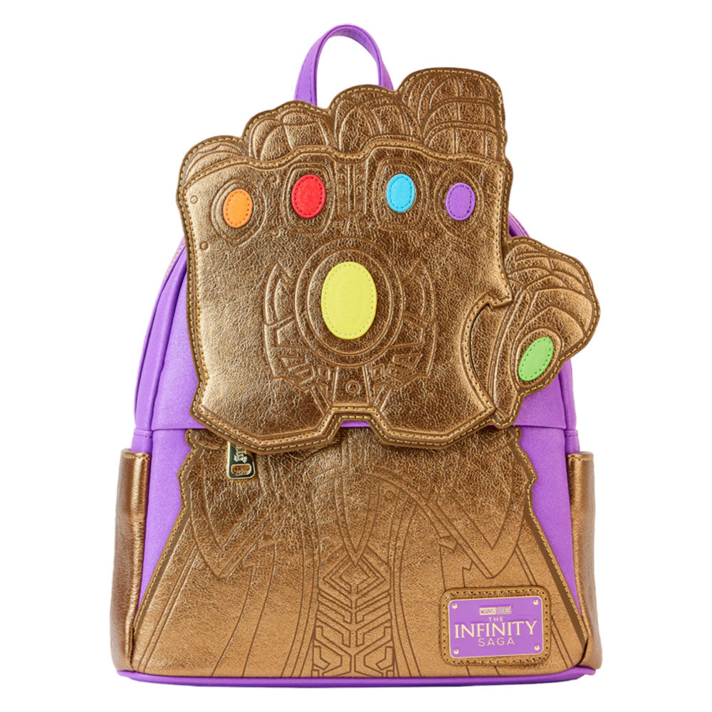 Marvel Comics Thanos Gauntlet Metallic Mini Backpack