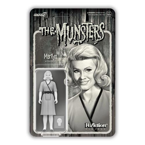 The Munsters Marilyn Munster Grayscale Reaction 3.75" Figure