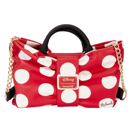 Disney Minnie Rocks the Dots Figural Bow Crossbody